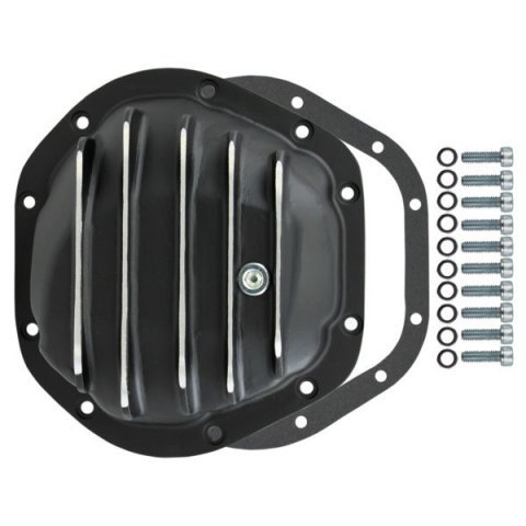 Differential Cover - Gasket / Hardware Included - Aluminum - Black Paint - Dana 44 - Each