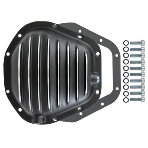 Differential Cover - Gasket / Hardware Included - Aluminum - Black Paint - Dana 60 / 70 - Each
