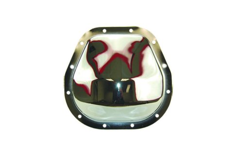Differential Cover - Rear - Steel - Chrome Plated - Ford 10.5 - Ford 12-Bolt - Each