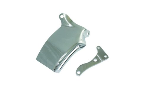 Alternator Bracket - O.E. Style - Passenger Side - Steel - Chrome - Long Water Pump - Small Block Chevy - Kit