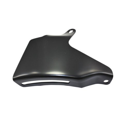 Alternator Bracket - O.E. Style - Passenger Side - Upper - Steel - Black Paint - Long Water Pump - GM Alternator - Big Block Chevy - Each