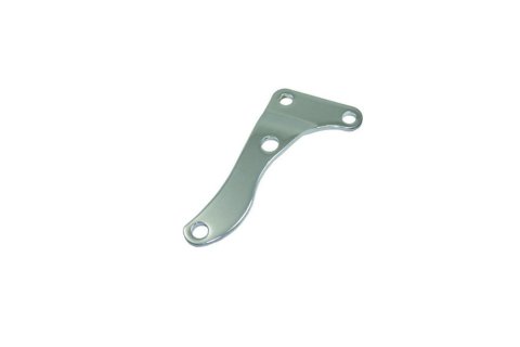 Alternator Bracket - Passenger Side - Lower - Steel - Chrome - Long Water Pump - Small Block Chevy - Each