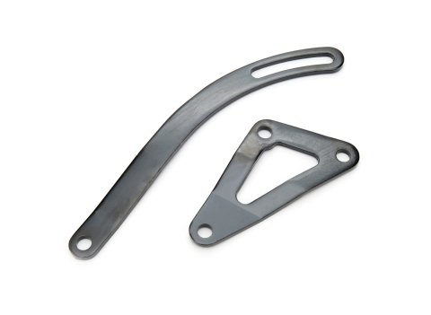 Alternator Bracket - Passenger Side - Block Mount - Steel - Black Paint - Small Block Mopar - Kit