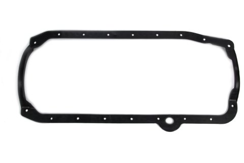 Oil Pan Gasket - 1-Piece - Steel Core Rubber - 2-Piece Seal - Small Block Chevy - Each