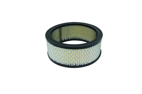 Air Filter Element - Round - 6 in Diameter - 2.5 in Tall - Wire Mesh Included - Paper - White - Universal - Each