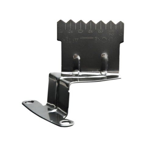 Timing Tab - Steel - Black Paint - 8 in OD Balancer - Small Block Chevy - Each