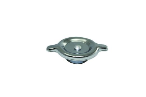 Oil Fill Cap - Twist-On - Round - Steel - Chrome - Each