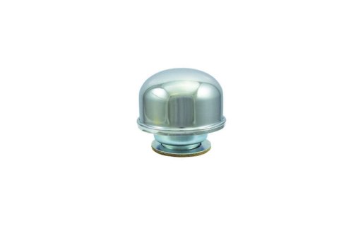 Breather - Twist-On - Round - Steel - Chrome - Each