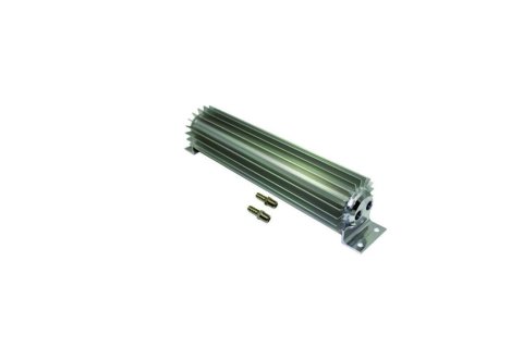 Fluid Cooler - Dual Pass - 14.375 x 2.25 x 3.25 in - Heat Sink - 3/8 in NPT Female Inlet / Outlet - Aluminum - Clear Anodized - Each