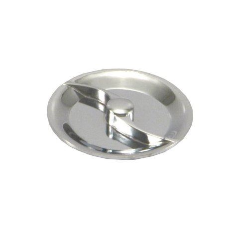 Air Cleaner Nut - Low Profile - 1/4-20 in Thread - Cast Zinc - Chrome - Each