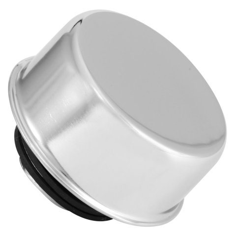 Breather - Twist-On - Round - Steel - Chrome - Each