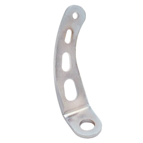 Throttle Return Spring Bracket - Manifold Mount - Steel - Chrome - Universal - Each