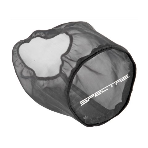 Air Filter Wrap - Pre Filter - 6 in Base - 4.750 in OD Top - 6.719 in Tall - Polyester - Black - Each