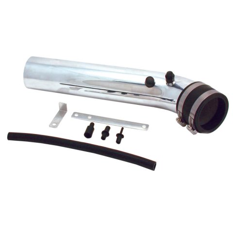 Air Intake Pipe - Adapters / Hardware Included - Aluminum - Polished - Honda 1988-2004 - Kit