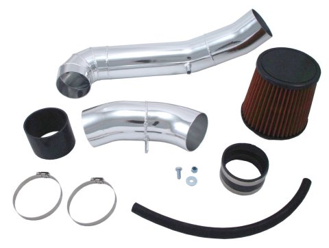Air Induction System - Muscle Car - Reusable Oiled Filter - Aluminum - Polished - 5.7 L / 6.1 L - Chrysler 300C 2005-10 / Dodge Challenger 2008-10 / Dodge Charger 2005-10 - Kit