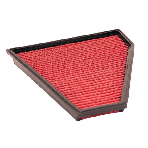 Air Filter Element - Panel - 10.438 x 10.438 - 1.188 in Tall - Non-Woven Synthetic - Red - Various BMW Applications 2006-14 - Each