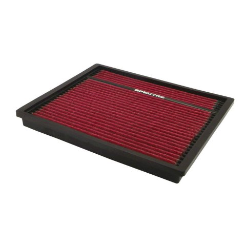 Air Filter Element - Panel - 11.375 x 9.625 in - 1.063 in Tall - Synthetic - Red - Various Nissan Applications - Each