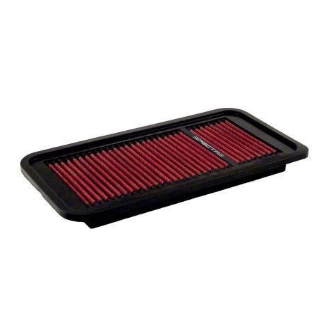 Air Filter Element - HPR - Panel - 11.375 x 5.938 in - 1 in Tall - Reusable Cotton - Red - Various Applications - Each