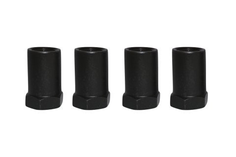 Rocker Arm Nut - Race Series Polylock - 7/16-20 in Thread - Steel - Black Oxide - Set of 4