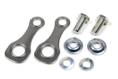 Harness Hardware - Rally End - Floor Mount - Mount / Hardware Included - Steel - Natural - Kit