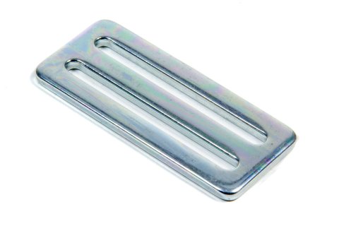Harness Adjuster - 3 Bar - 3 in Slit - Wrap Around Mount - Steel - Zinc Plated - SFI 16.5 Slits - Each