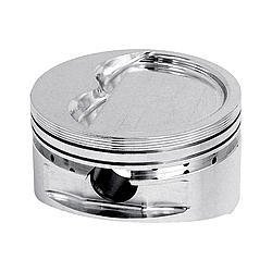 Piston - Ford Inverted Dome - Forged - 4.030 in Bore - 1/16 x 1/16 x 3/16 in Ring Grooves - Minus 14.50 cc - Small Block Ford - Set of 8
