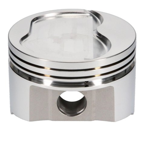 Piston - Inverted Dome - Forged - 4.040 in Bore - 1/16 x 1/16 x 3/16 mm Ring Grooves - Minus 14.00 cc - Small Block Ford - Set of 8