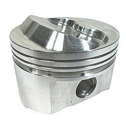 Piston - BBC Small Dome Profile - Forged - 4.280 in Bore - 1/16 x 1/16 x 3/16 in Ring Grooves - Plus 17.00 cc - Big Block Chevy - Set of 8