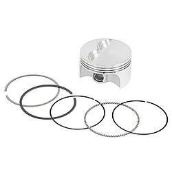 Piston and Ring - Professional Series - Forged - 4.030 in Bore - 1.2 x 1.5 x 3.0 mm Ring Groove - Minus 5.00 cc - Small Block Chevy - Kit