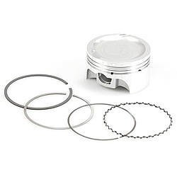 Piston and Ring - Professional Series - Forged - 3.572 in Bore - 1.2 x 1.5 x 3.0 mm Ring Groove - Minus 17.00 cc - Ford Modular - Kit