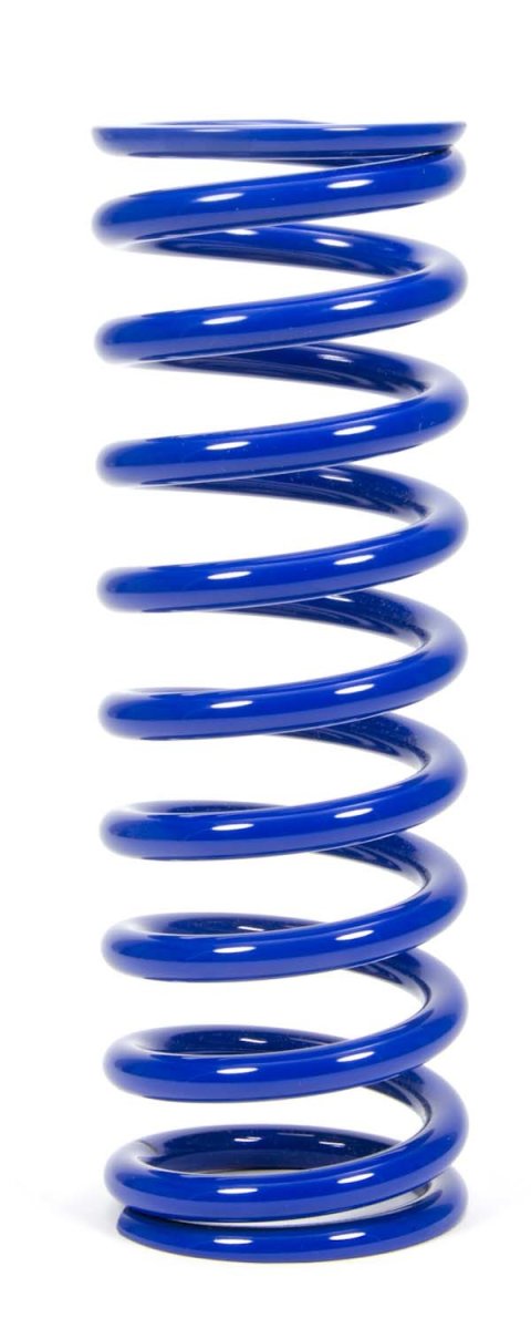 Coil Spring - Coil-Over - 2.5 in ID - 10 in Length - 225 lb/in Spring Rate - Steel - Blue Epoxy - Each