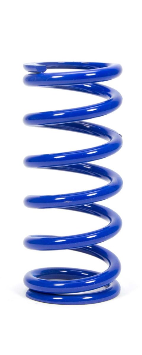 Coil Spring - Coil-Over - 2.5 in ID - 8 in Length - 400 lb/in Spring Rate - Steel - Blue Epoxy - Each
