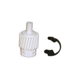 Speedometer Gear - Driven - 23 Tooth - Retaining Clip Included - Plastic - White - Tremec T5 / T45 - Each