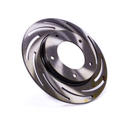 Brake Rotor - Front - Passenger Side - Directional / Slotted - 10.000 in OD - 0.200 in Thick - 1.000 in Offset - Steel - Natural - Each
