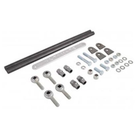 Axle Tube Brace - Brace / Hardware / Rod Ends - Steel - Natural - Ford 8.8 in / GM 7.5 in / 8.875 in Rear Ends - Kit