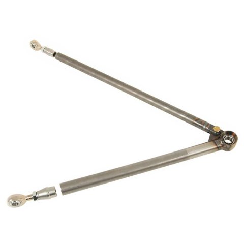 Control Arm - Tubular - Lower - Adjustable - Bolt-In Ball Joint - Steel - Natural - Each