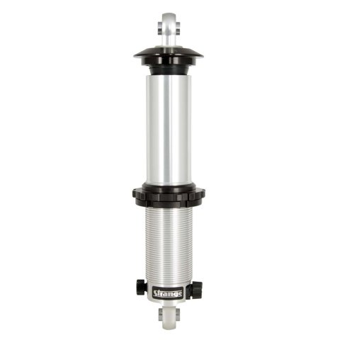 Shock - Twintube - Double Adjustable - 10.00 in Compressed / 13.840 in Extended - 2.50 in OD - Threaded Aluminum - Clear Anodized - Each