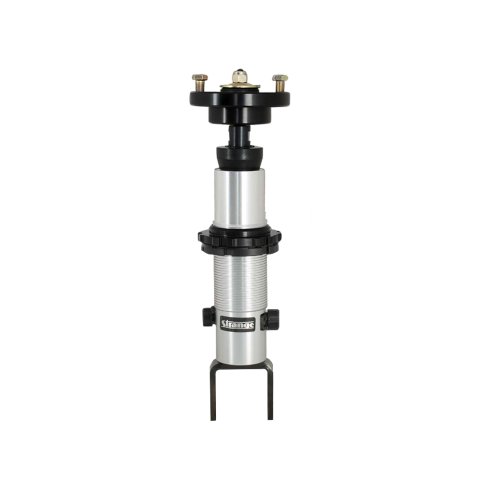 Shock - Twintube - 13.947 in Compressed / 18.582 in Extended - 2.50 in OD - Double Adjustable - Threaded Aluminum - Clear Anodized - Rear - Honda Civic 1989-2001 / Honda CRX 1989-91 - Each