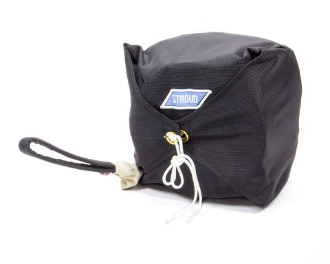 Drag Parachute - Super Gas - Up to 170 MPH - Nylon Pack / Pilot Parachute - Black - Each