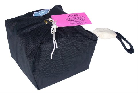 Drag Parachute - Pro Stock - Up to 200 MPH - Nylon Pack / Pilot Parachute - Black - Pro-Mod Size 30 - Each