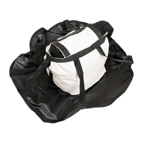 Drag Parachute - Model 430 - Replacement - Spring Launcher Included - Nylon - Black - Size 28 - Each