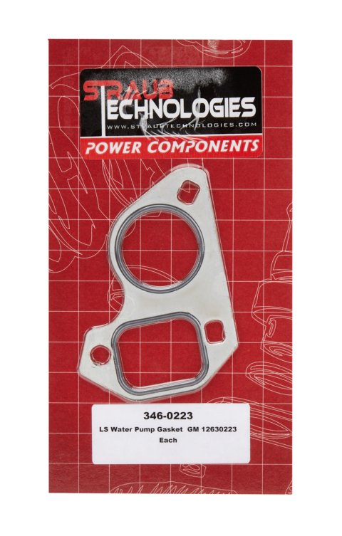 Water Pump Gasket - Aluminum / Rubber - GM LS-Series - Each
