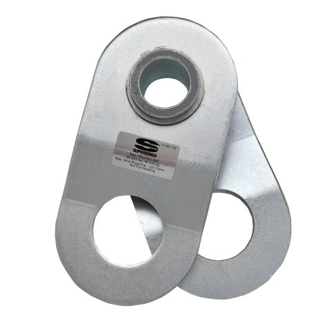 Pulley Block - 18000 lb Capacity - Steel - Zinc Oxide - Each