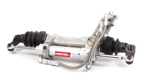 Rack and Pinion - Power - Dual Power - 0.250 in Servo - 2-1/2 in Speed - 18-1/4 in Center - 5/8-18 in Thread Rod End Eye - Each