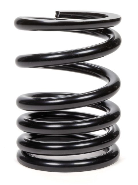 Coil Spring - Pull Bar - 5 in OD - 6.75 in Length - 600-2000 lb/in Spring Rate - Progressive - Steel - Black Powder Coat - Each