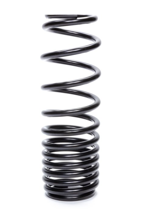 Coil Spring - Coil-Over - Barrel - 2.5 in ID - 12 in Length - 140 / 225 lb/in Spring Rate - Progressive - Steel - Black Powder Coat - Each