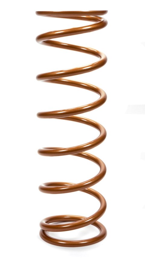 Coil Spring - Bulletproof - Conventional - 5 in OD - 16 in Length - 175 lb/in Spring Rate - Rear - Steel - Copper Powder Coat - Each