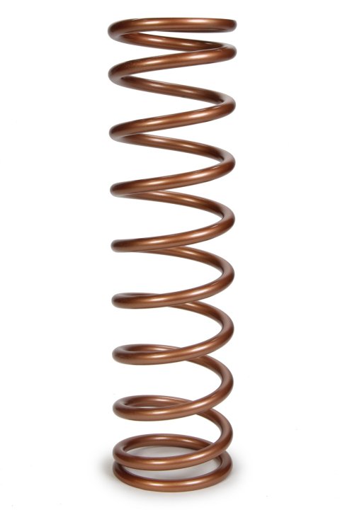 Coil Spring - Bulletproof Series - Conventional - 5 in OD - 20 in Length - 100 lb/in Spring Rate - Rear - Steel - Copper Powder Coat - Each