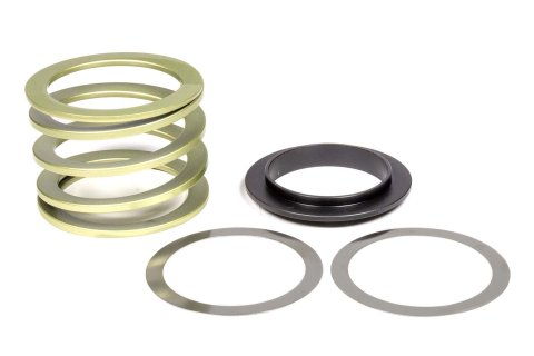 Coil Spring - Helper - 2.625 in ID - 2.4 in Length - 84 lb Spring Rate - Steel - Gold - Each
