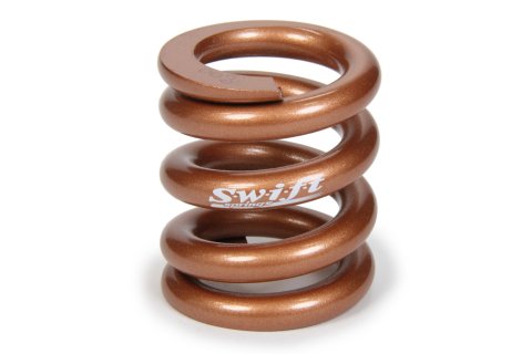 Bump Stop Spring - Round Wire - 2.25 in Free Length - 2 in OD - 1800 lb/in Spring Rate - Steel - Copper Powder Coat - Each